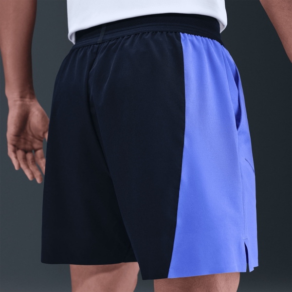 Nike Dri-FIT Court Slam 6in Shorts - Dark Obsidian/Sapphire/White