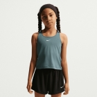 Nike Pro Dri-FIT Tank Girl - Mineral Slate/black/White