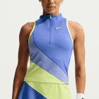 Nike Court Slam Tank - Sapphire/Light Thistle/White