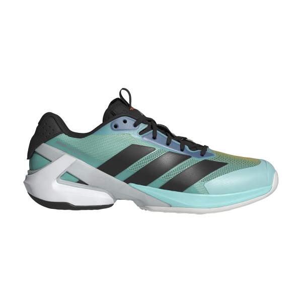 Men`s Tennis Shoes adidas adizero Ubersonic 5  Flash Aqua/Core Black/Lucid Orange JR1735