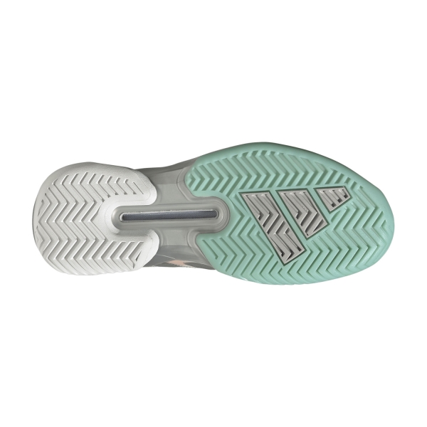 adidas adizero Ubersonic 5 - Flash Aqua/Silver Metallic/Blush Pink