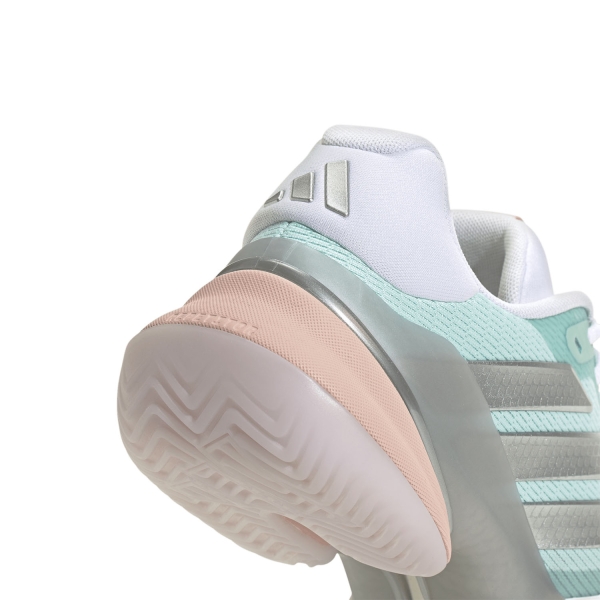 adidas Barricade 14 - Semi Flash Aqua/Silver Metallic/Blush Pink