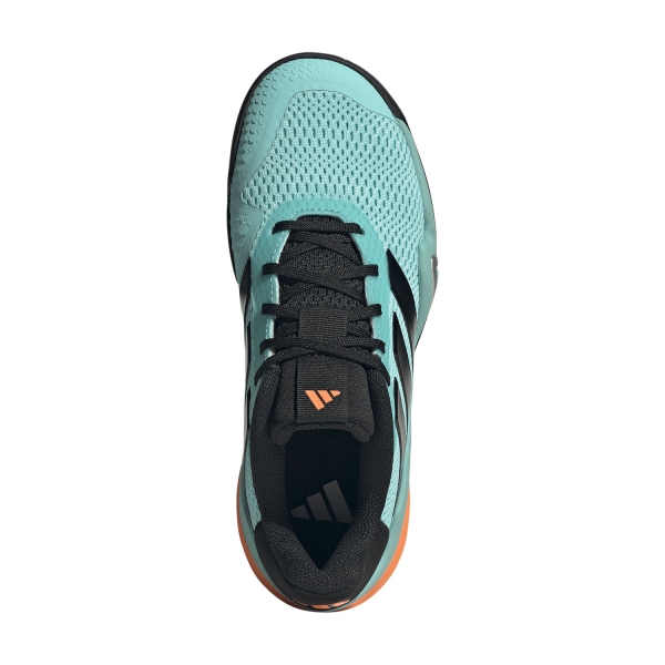 adidas Barricade Niños - Flash Aqua/Core Black/Lucid Orange