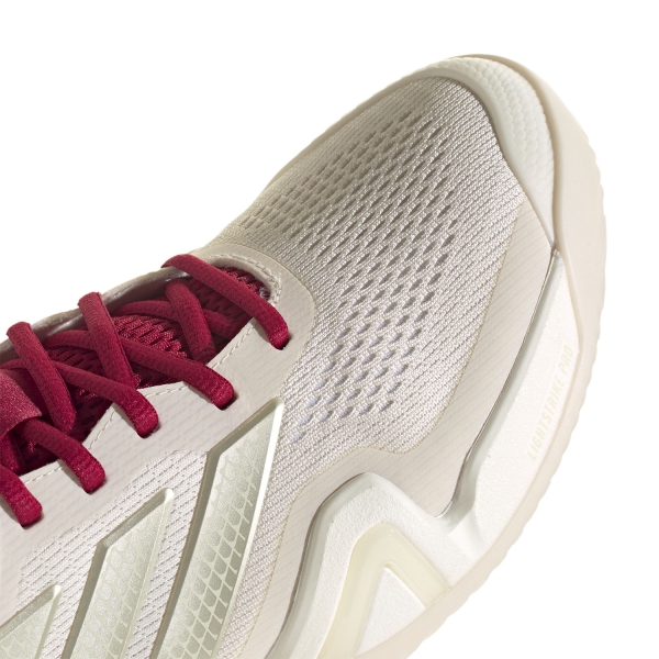 adidas Barricade 14 - Chalk White/Ice Gold Metallic/Team Victory Red