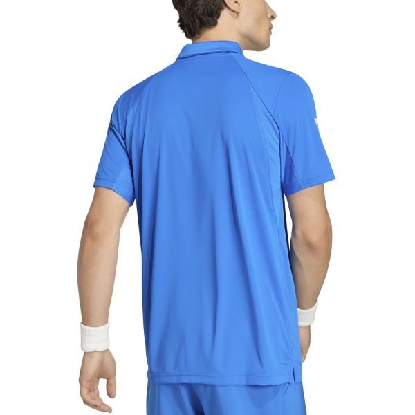 adidas 3 Stripes Club Polo - Glory Blue