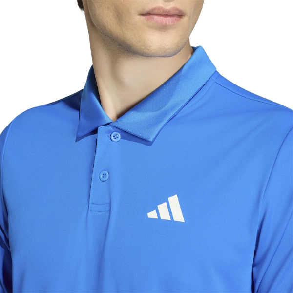 adidas 3 Stripes Club Polo - Glory Blue