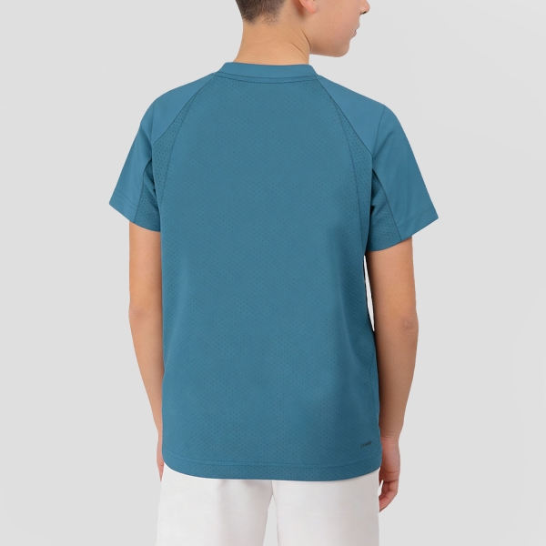 adidas Climacool Club T-Shirt Boy - Signal Cyan
