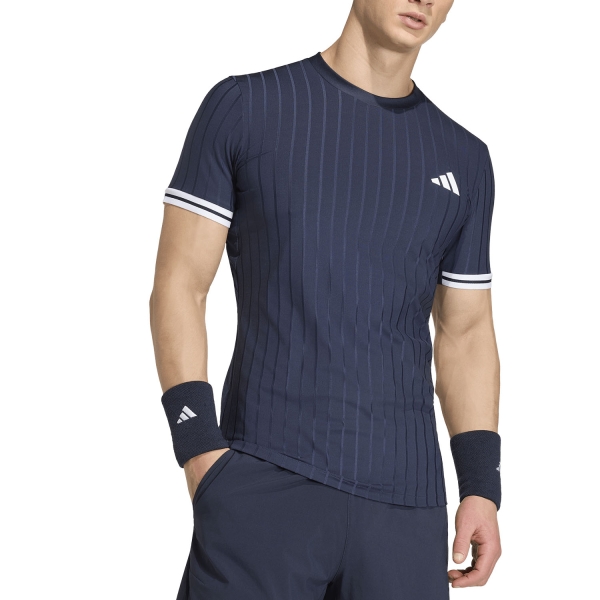 Camisetas de Tenis Hombre adidas CLIMACOOL FreeLift Pro Camiseta  Legend Ink KD7599