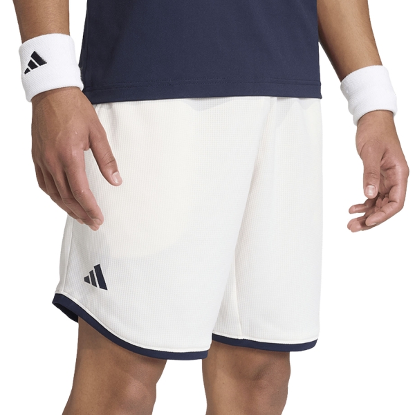 Pantaloncini Tennis Uomo adidas Heritage 9in Pantaloncini Chalk White KE6717
