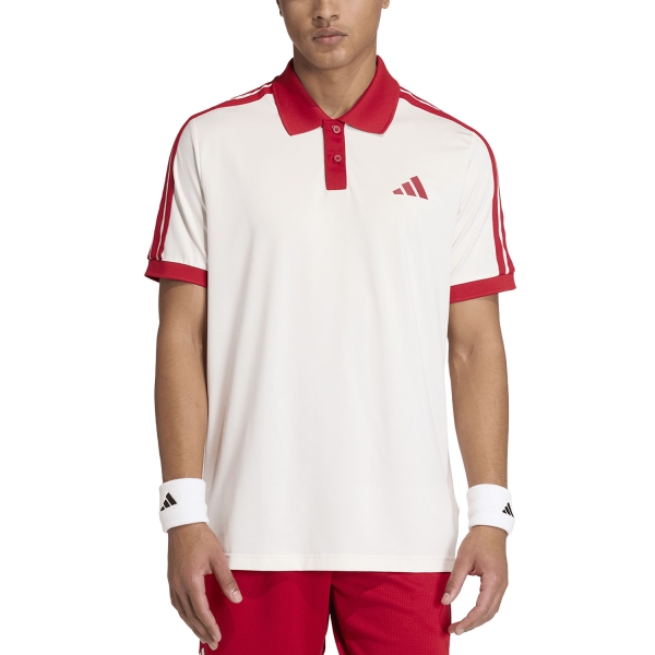 Polo Tenis Hombre adidas Heritage Polo  Chalk White KE6718