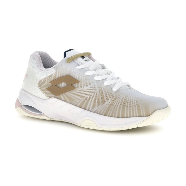 Lotto Mirage 100 II SPD - All White/Warm Taupe