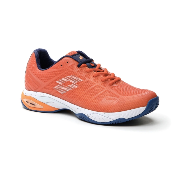 Lotto Mirage 300 III Clay - Nectarine/All White