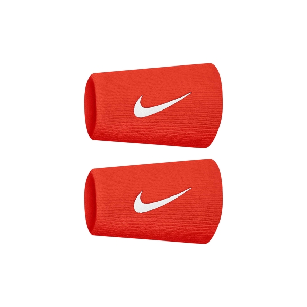 Tennis Wristbands Nike Premier Large Wristbands  Chile Red/White N.000.2466.655.OS
