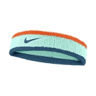 Nike Swoosh Classic Headband - Mint Foam/Total Orange/Blue Force