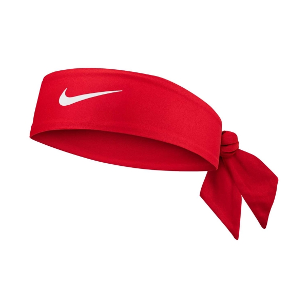 Tennis Headbands Nike DriFIT Fury Classic Headband  University Red/White N.101.4021.610.OS