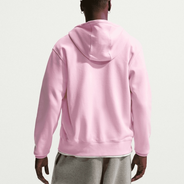 Nike Club Fleece Hoodie - Pink Foam/White