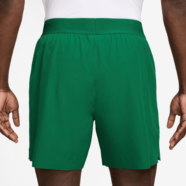 Nike Court Advantage 6in Shorts - Malachite/White