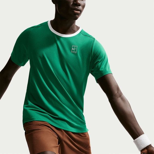 Nike Court Advantage Dri-FIT Camiseta - Malachite/White