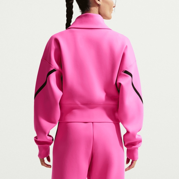 Nike Court Advantage Jacket - Laser Fuchsia/Black