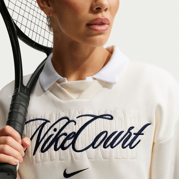 Nike Court Sudadera - Sail/Midnight Navy