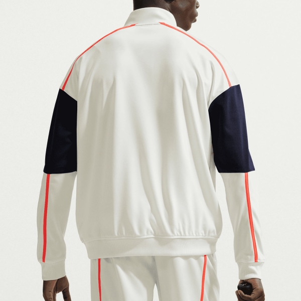 Nike Court Heritage Jacket - Sail/Turf Orange