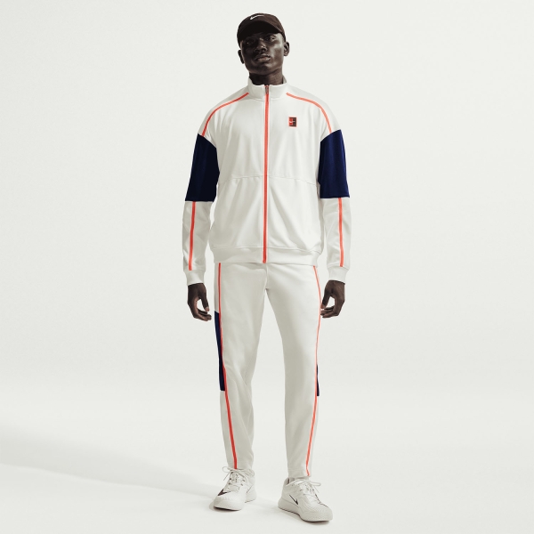 Nike Court Heritage Pants - Sail/Turf Orange