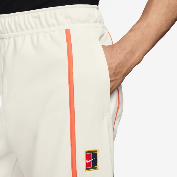 Nike Court Heritage Pants - Sail/Turf Orange
