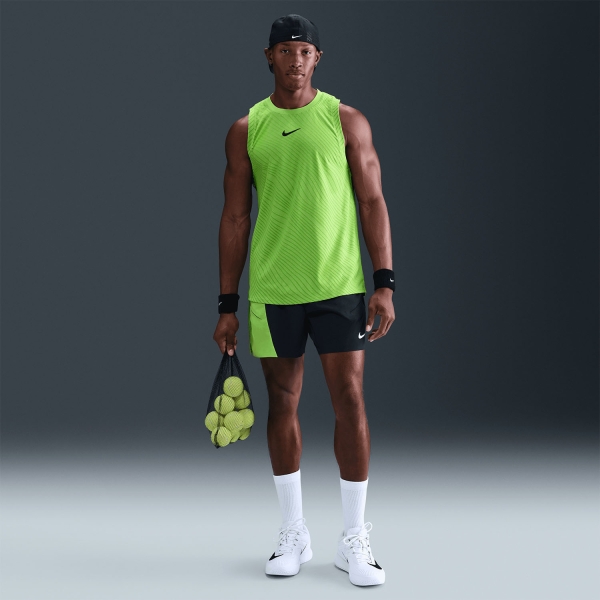 Nike Court Slam Tank - Mean Green/Black