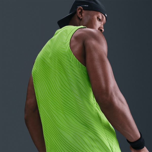 Nike Court Slam Tank - Mean Green/Black