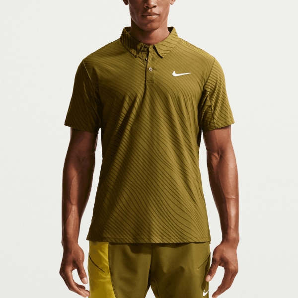 Men's Tennis Polo Nike Court Slam Pro Polo  Olive Flak/White IB1020368