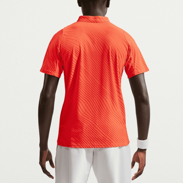 Nike Court Slam Pro Polo - Turf Orange/White