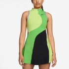 Nike Court Slam Dress - Light Lemon Twist/Mean Green/Black
