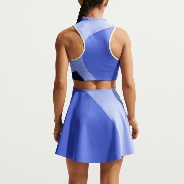 Nike Court Slam Dress - Sapphire/Light Thistle/Black/White