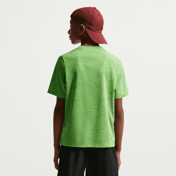 Nike Multi Maglietta Bambino - Mean Green/Light Liquid Lime/Heather/White