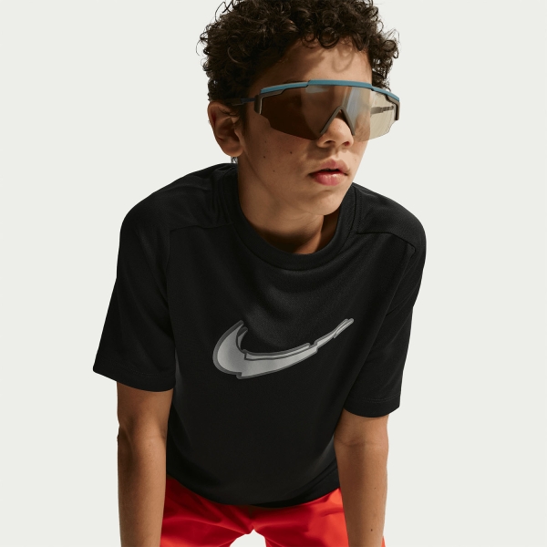 Nike Multi Pro Dri-FIT Camiseta Niño - Black/White