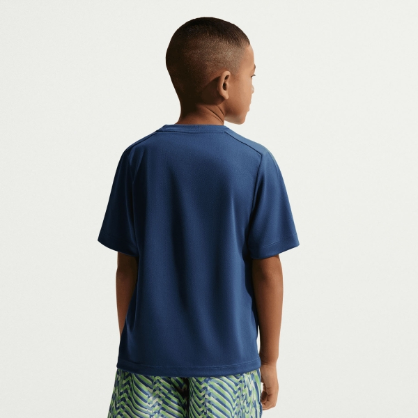 Nike Multi Pro Dri-FIT Maglietta Bambino - Mystic Navy/White
