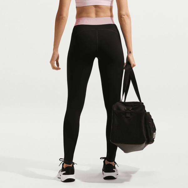 Nike Pro Tights - Black/Pink Foam/White