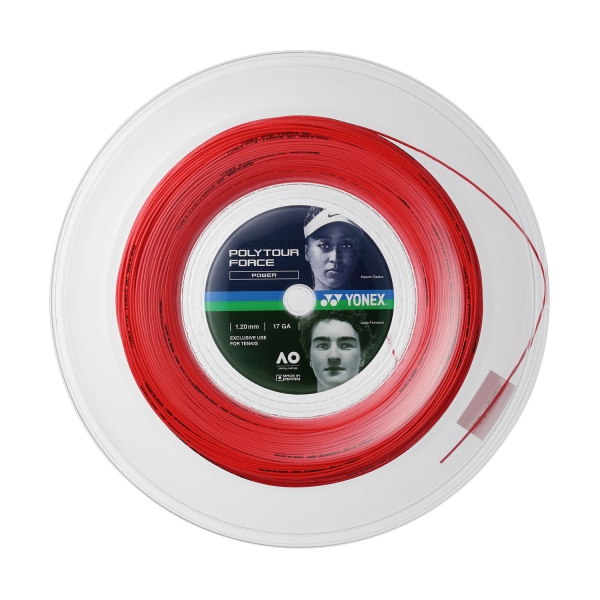 Corda Monofilamento Yonex Polytour Force 1.20 Matassa 200 m Bright Red PTFO1202BR