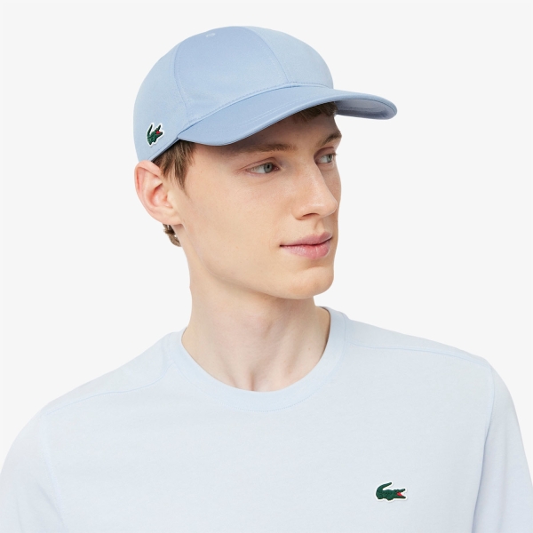 Lacoste Logo Gorra - Bleu Clair/Aey