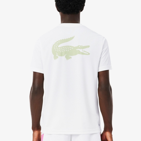 Lacoste Graphic Maglietta - Blanc