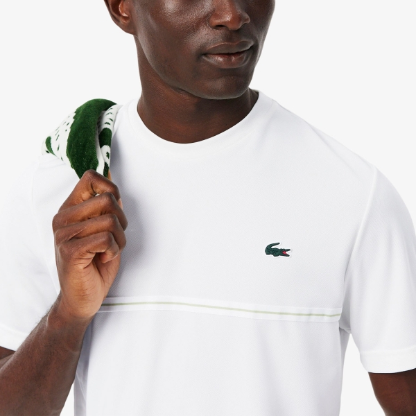 Lacoste Graphic Maglietta - Blanc