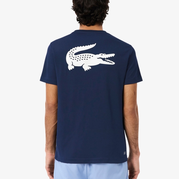 Lacoste Graphic Maglietta - Bleu Marine