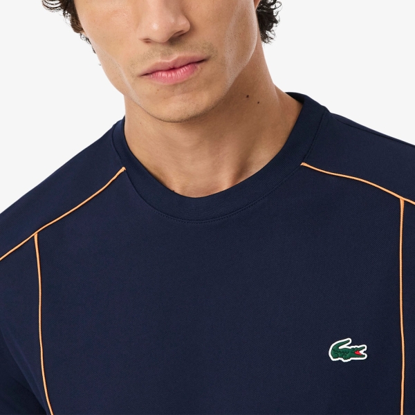 Lacoste Ultra Dry Pique T-Shirt - Bleu Marine