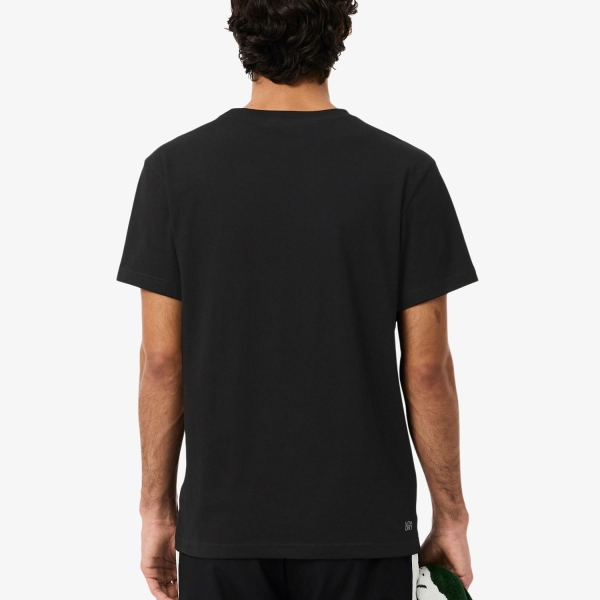 Lacoste Ultra Dry T-Shirt - Noir/Blanc