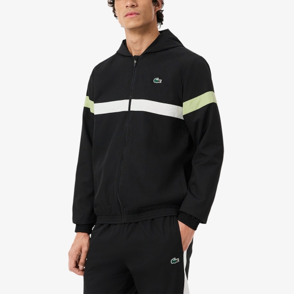 Lacoste Colorblock Tuta - Noir/Blanc