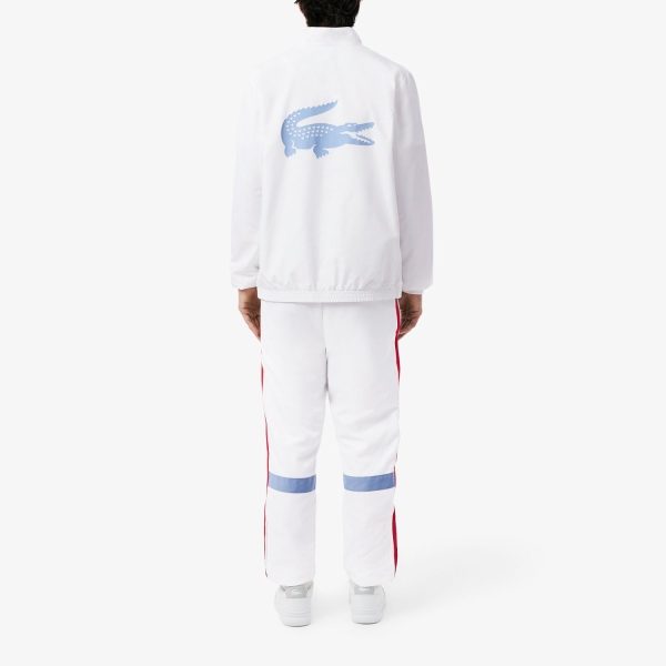 Lacoste Printed Tuta - Blanc/Bleu Clair