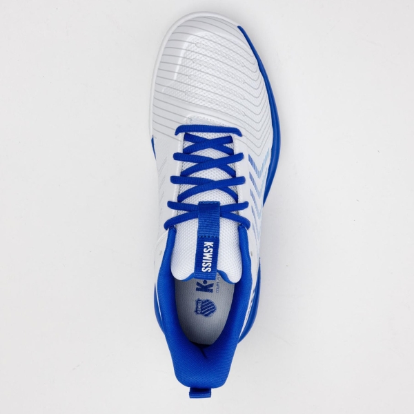 K-Swiss Ultrashot Light Clay - White/Dazzling Blue