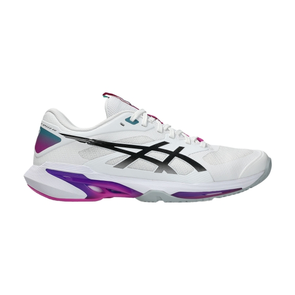 Men`s Tennis Shoes ASICS Solution Speed FF 4  White/Digital Sakura 1041A532101