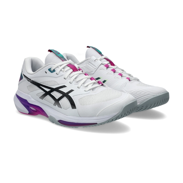 ASICS Solution Speed FF 4 - White/Digital Sakura