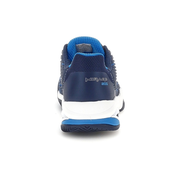 Lotto Mirage 200 II Clay - Navy Blue/All White/Dodgers Blue